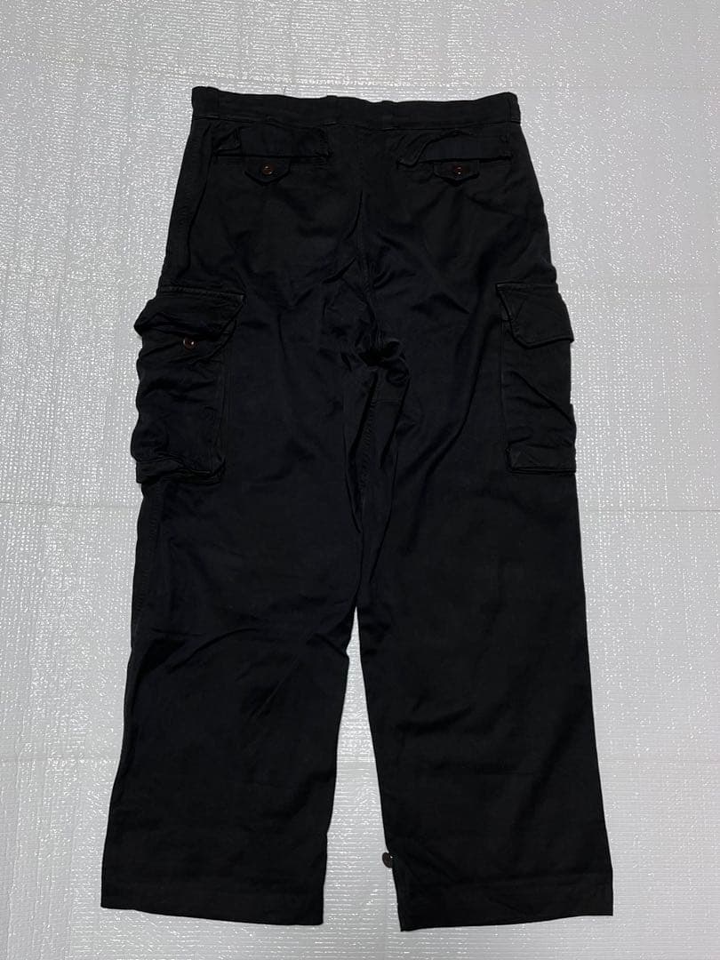 【vintage】フランス軍 M-47 ブラック カーゴパンツ ミリタリーパンツ