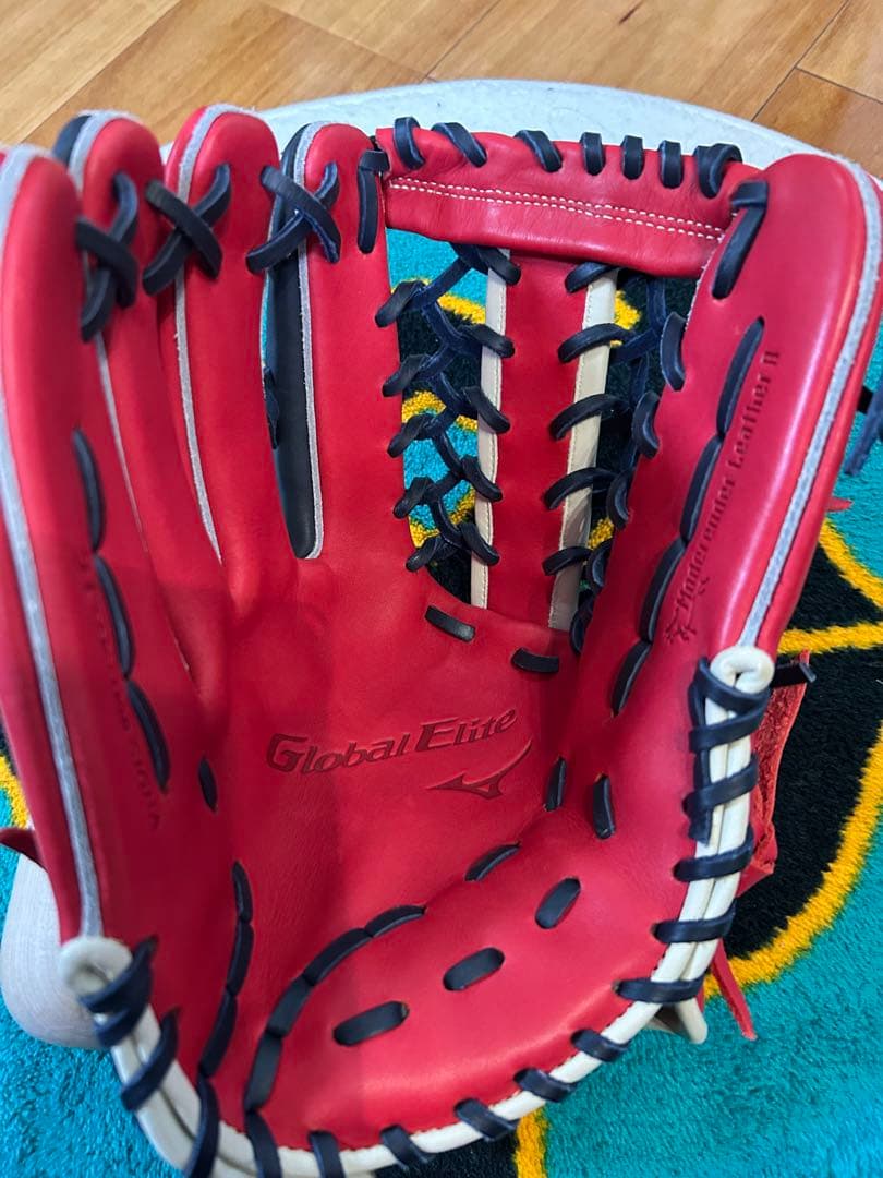 ミズノグローバルエリート　外野手用　左用グローブ　サイズ16
