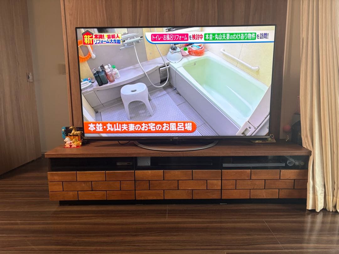 値下げしました！！ニトリ テレビ台 ローボード(ブロリックMBR) 180cm