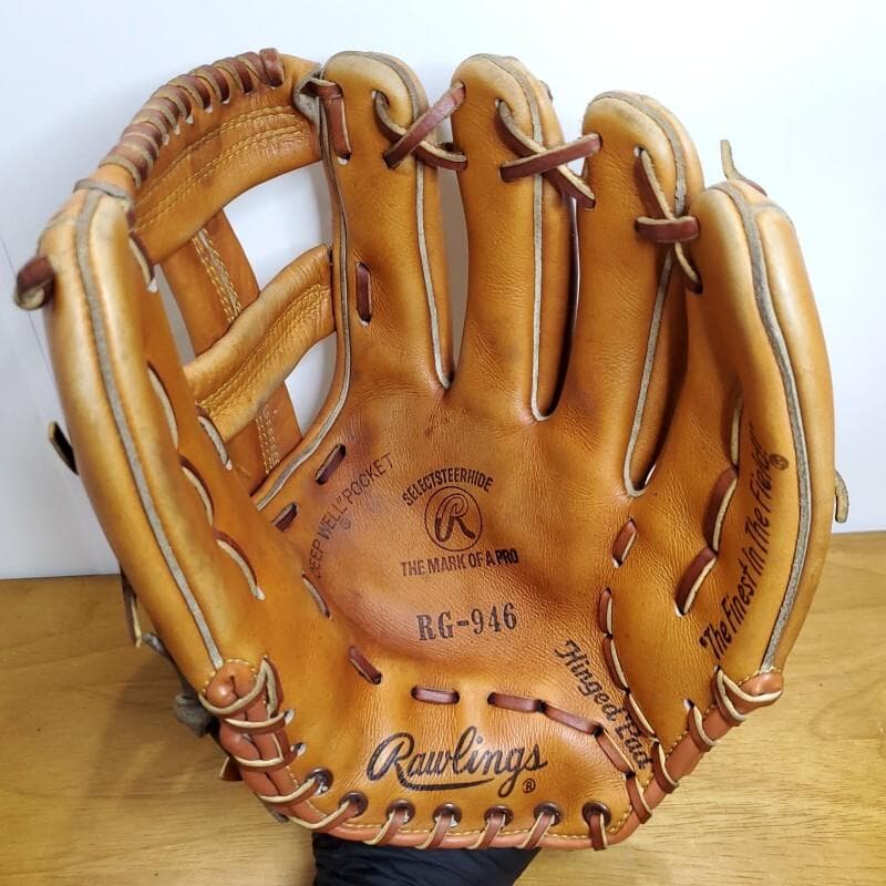ローリングス ビンテージグラブ アシックス時代 内野用 軟式グローブ