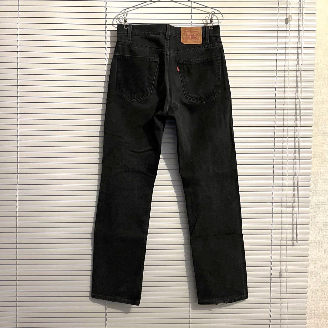 USA製 90s Levi's リーバイス 505 後染め ブラック W32