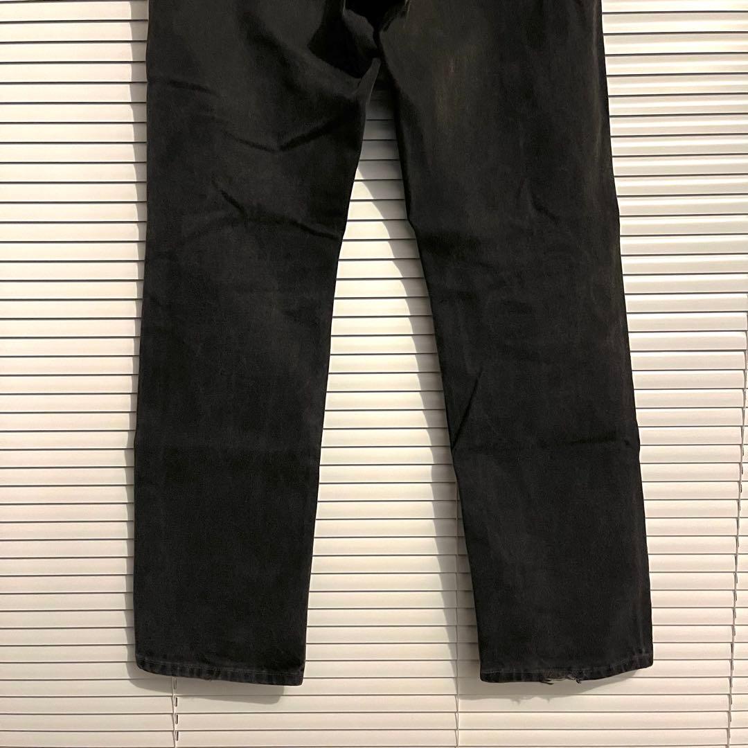 USA製 90s Levi's リーバイス 505 後染め ブラック W32