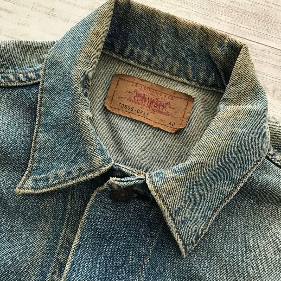 90ｓ Ｌｅｖｉ‘ｓ 70505-0217 デニムジャケット ヴィンテージ 40