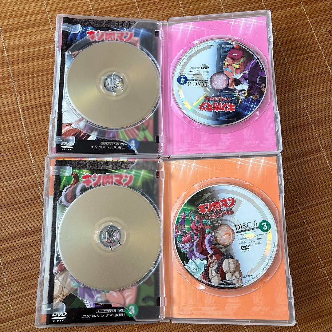 キン肉マン キン肉星王位争奪編 VOL.1〜4 DVD全巻セット