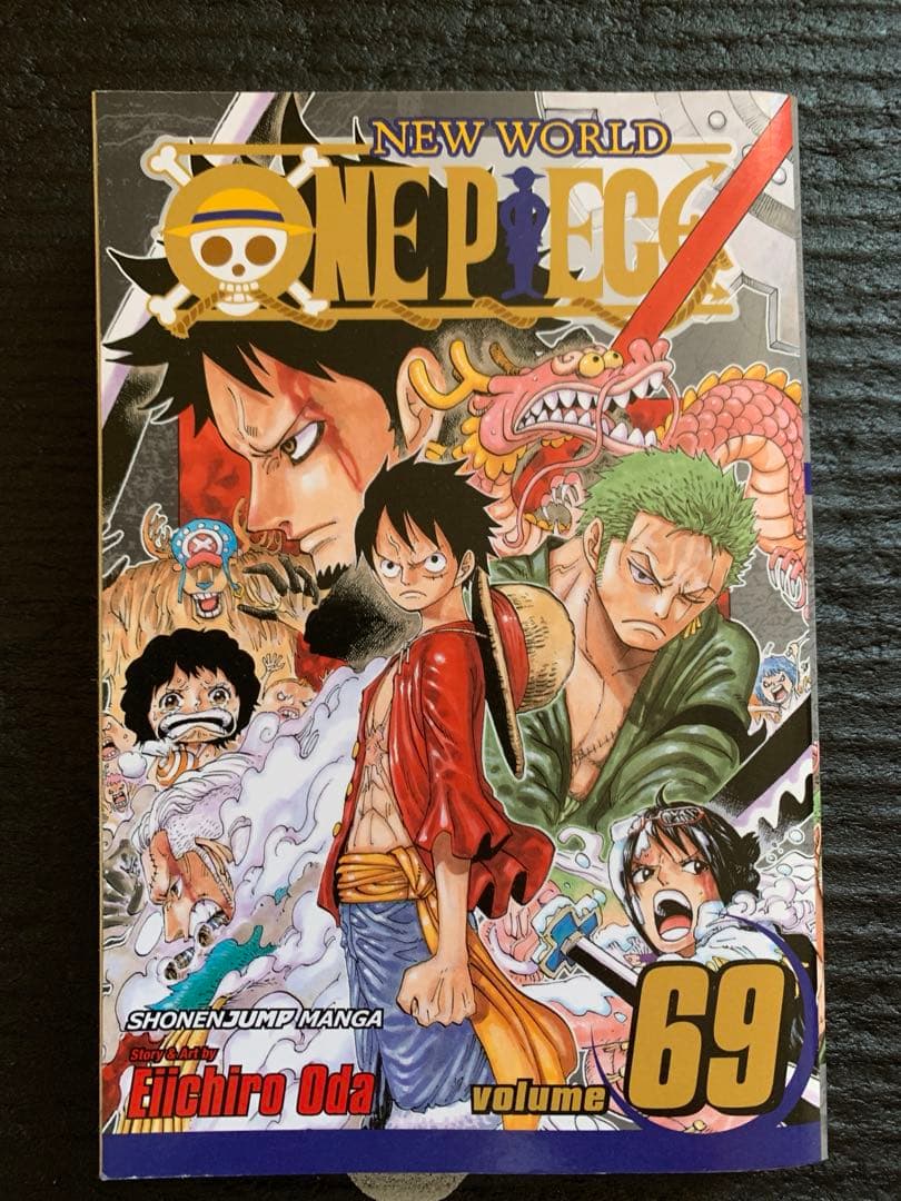 【7】ワンピース ONE PIECE 漫画 セット 英語版66巻-69巻