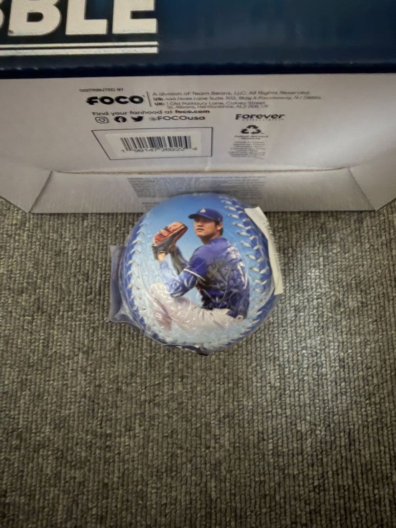 世界5000個限定大谷ボブルヘッド+フォトサインボール MLB2025ドジャース