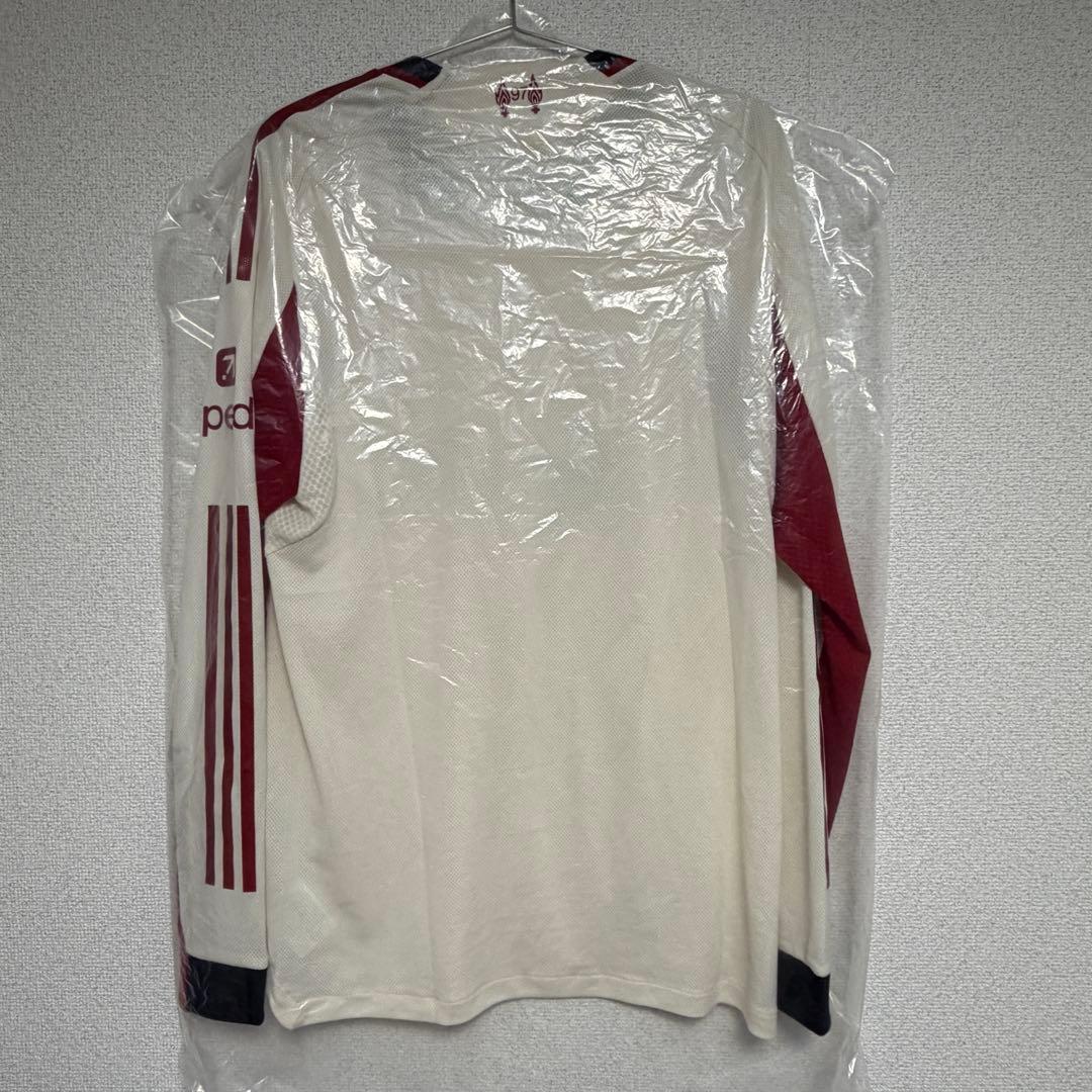 【正規品 美品】リヴァプール 25-26 アウェイ 長袖 オーセンティック ユニ