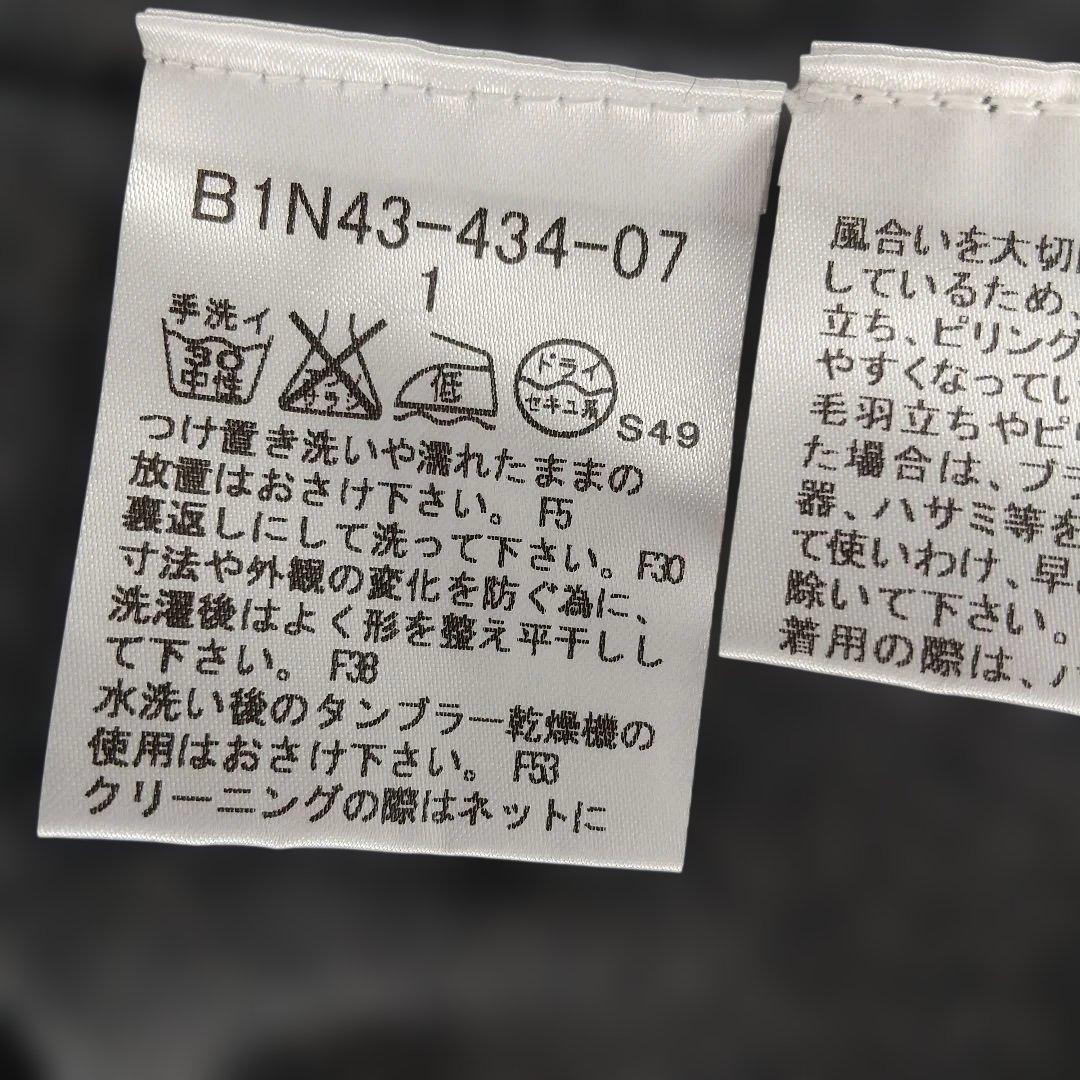 BURBERRY ノバチェックグレー フード付きダブルジッパーパーカー サイズ1