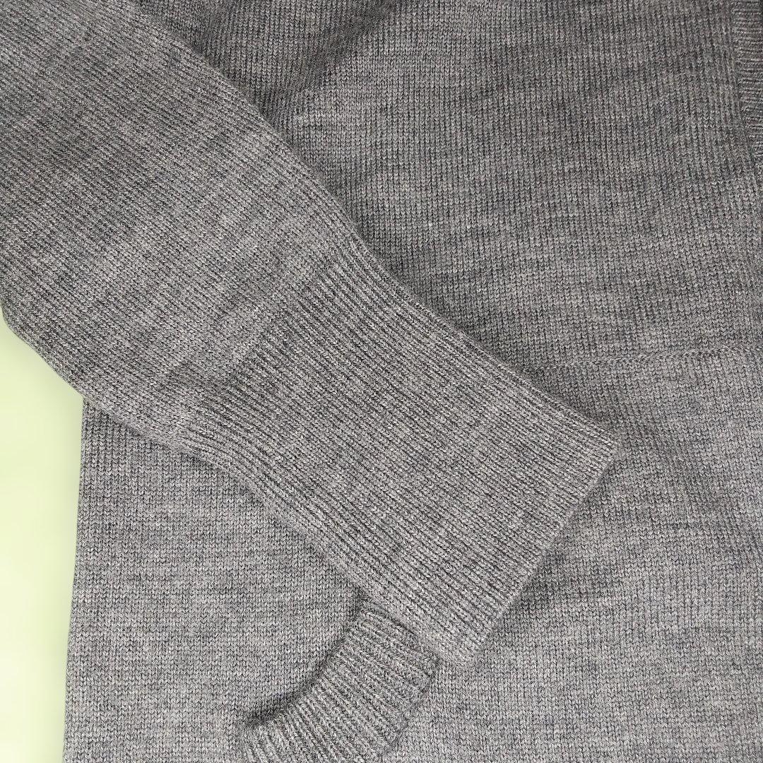 BURBERRY ノバチェックグレー フード付きダブルジッパーパーカー サイズ1