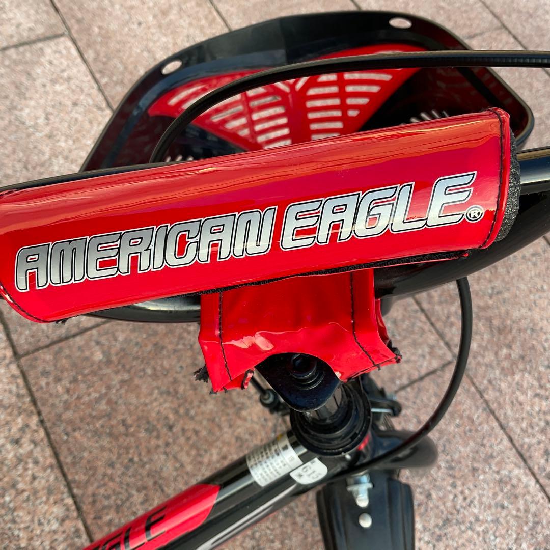 アメリカンイーグル 自転車　レッド　ジュニア　子供　18インチ