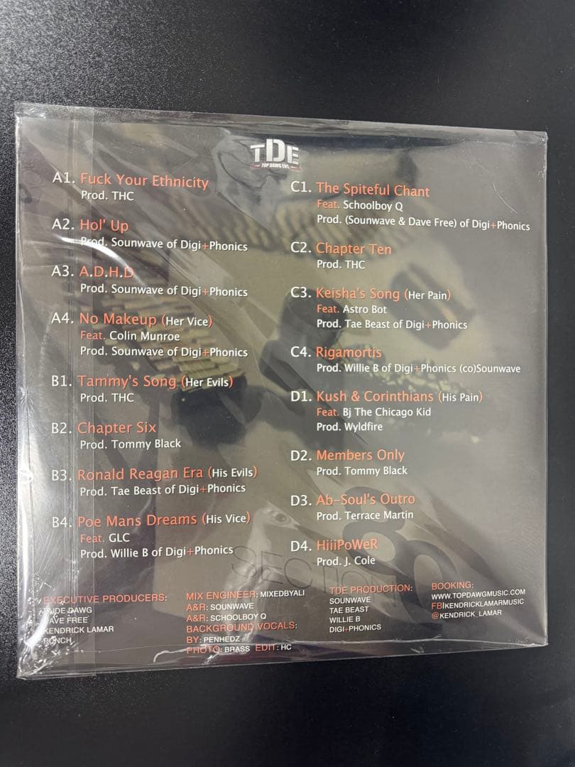 Kendrick Lamar Section80 LP 新品未開封