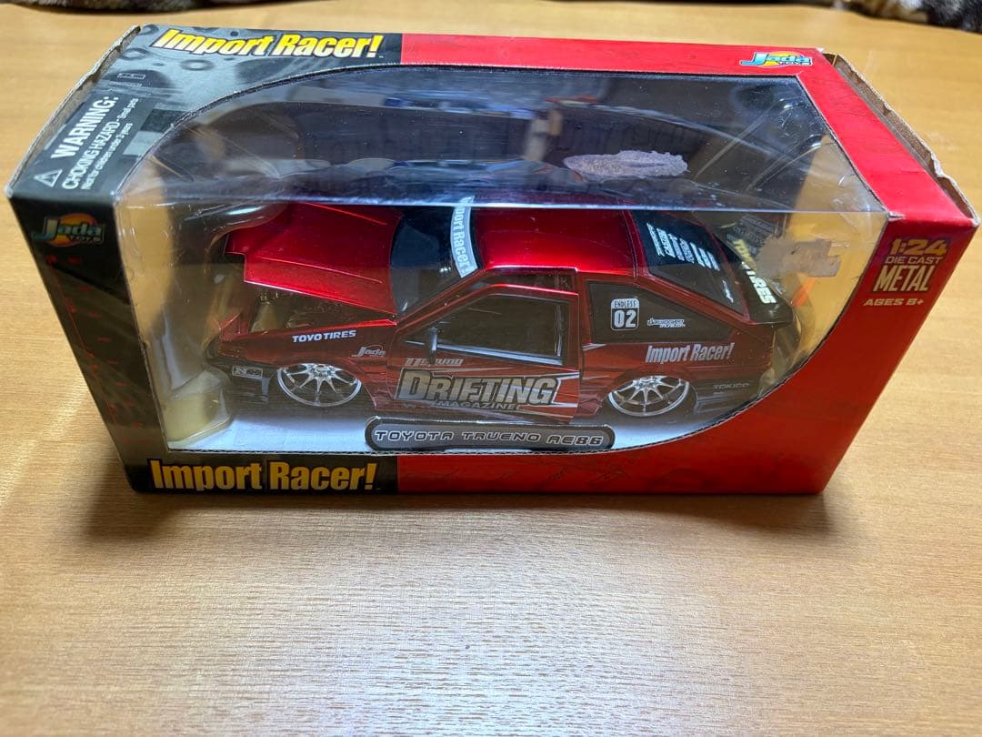 トヨタ・ハチロク AE86 ドリフト仕様 1/24