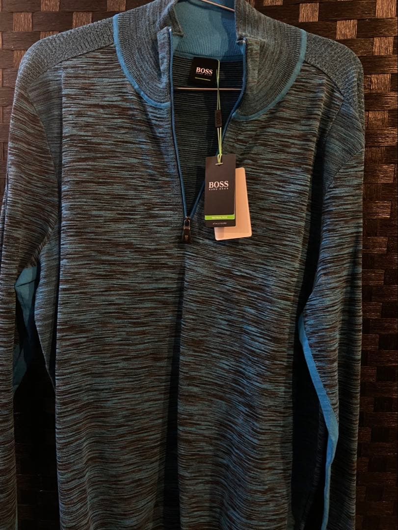 〆　hugo BOSS ヒューゴ　ボス　ジップ　トラックジャケット　ジャージ