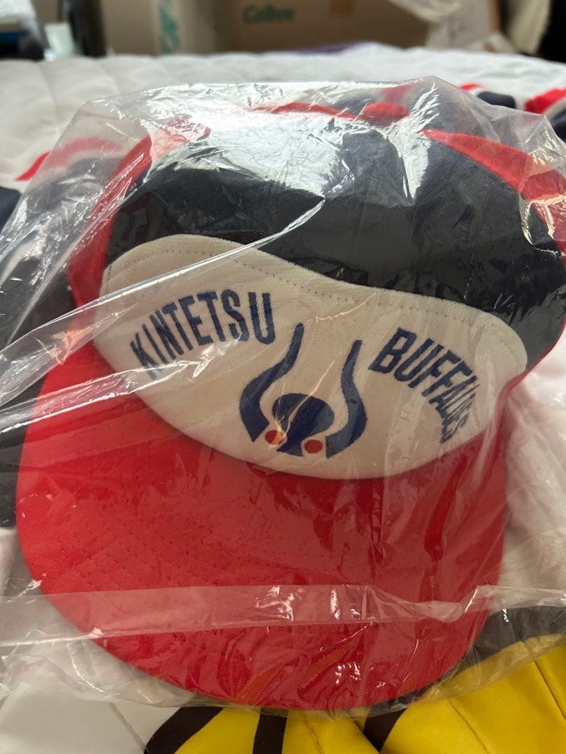 近鉄バファローズ キャップ 復刻 新品未開封 デサント製　帽子