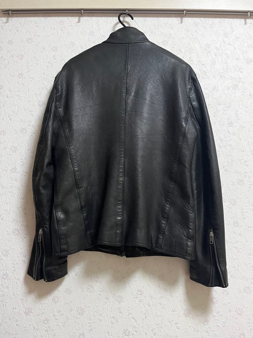 RHENIUM HIDEAWAYS シングル ライダース 38 レザージャケット