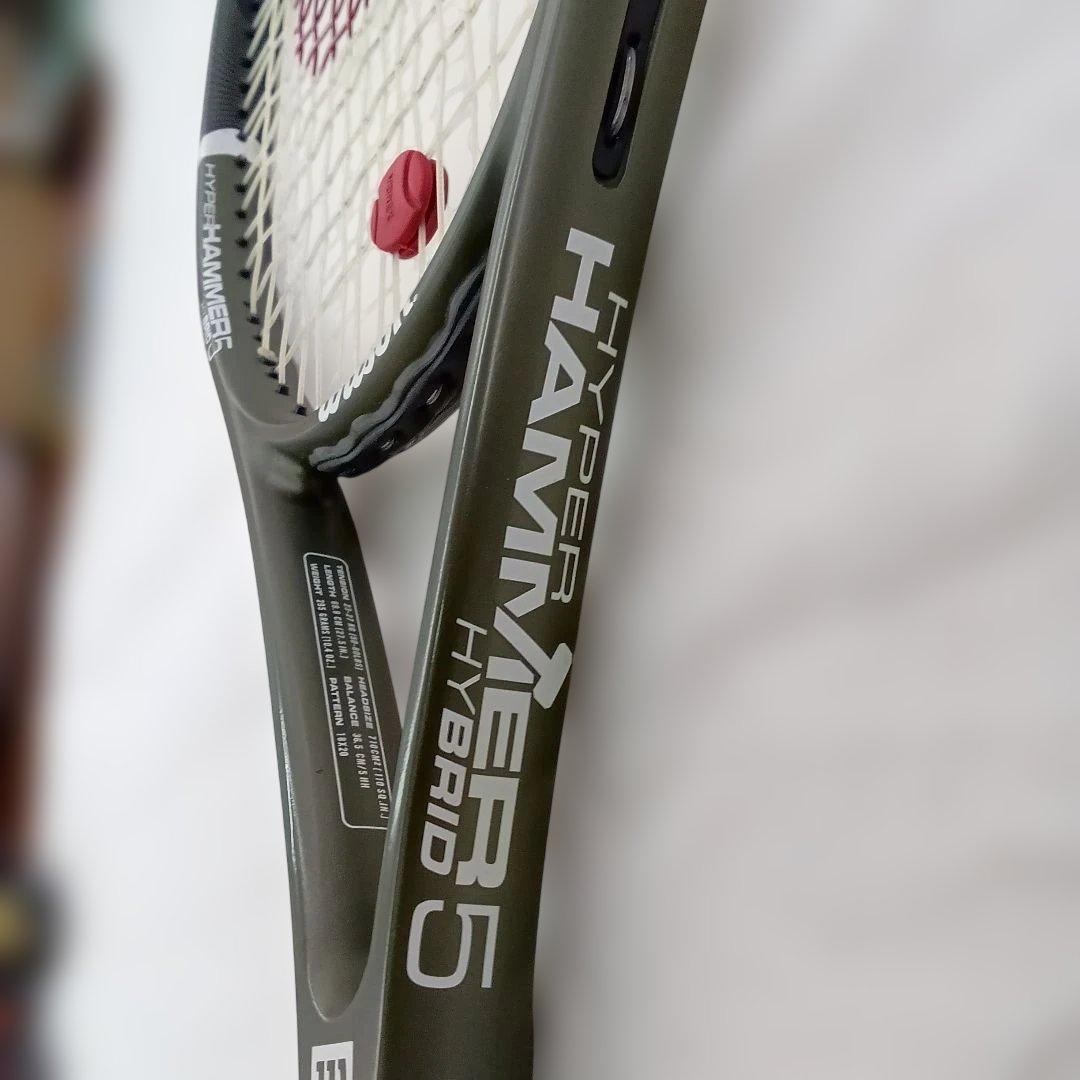 【ず193】Wilson Hyper Hammer 5 Hybrid ラケット