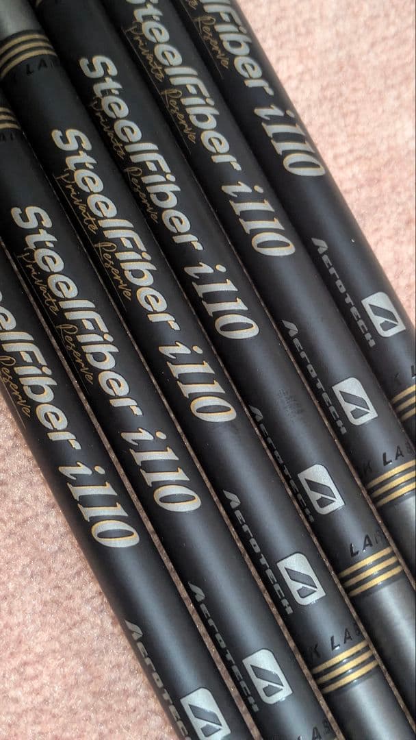 SteelFiber スチールファイバー BLACKLABEL i110 6本