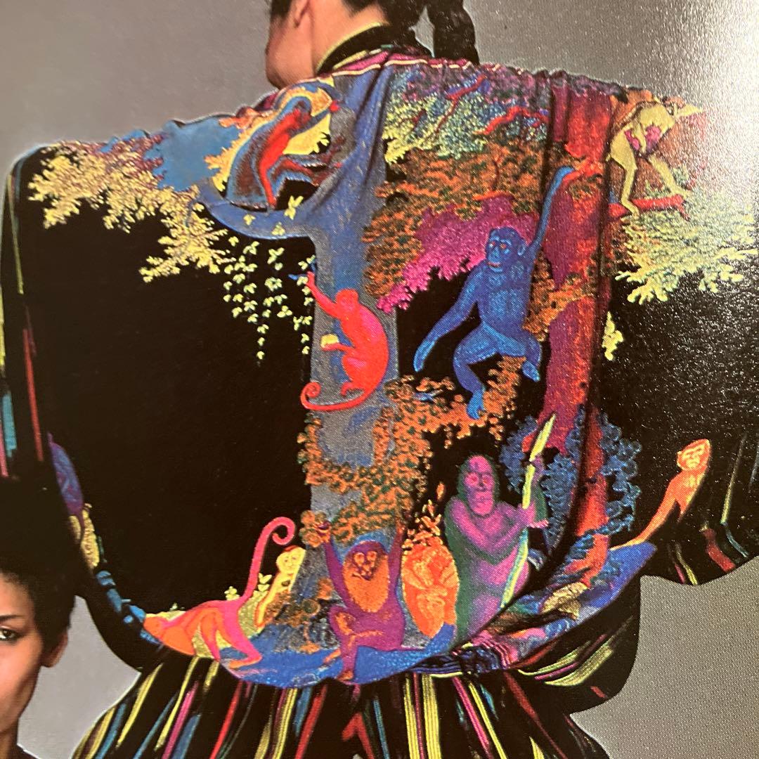 蛹 ISSEY MIYAKE / 横尾忠則　シルクスカーフ