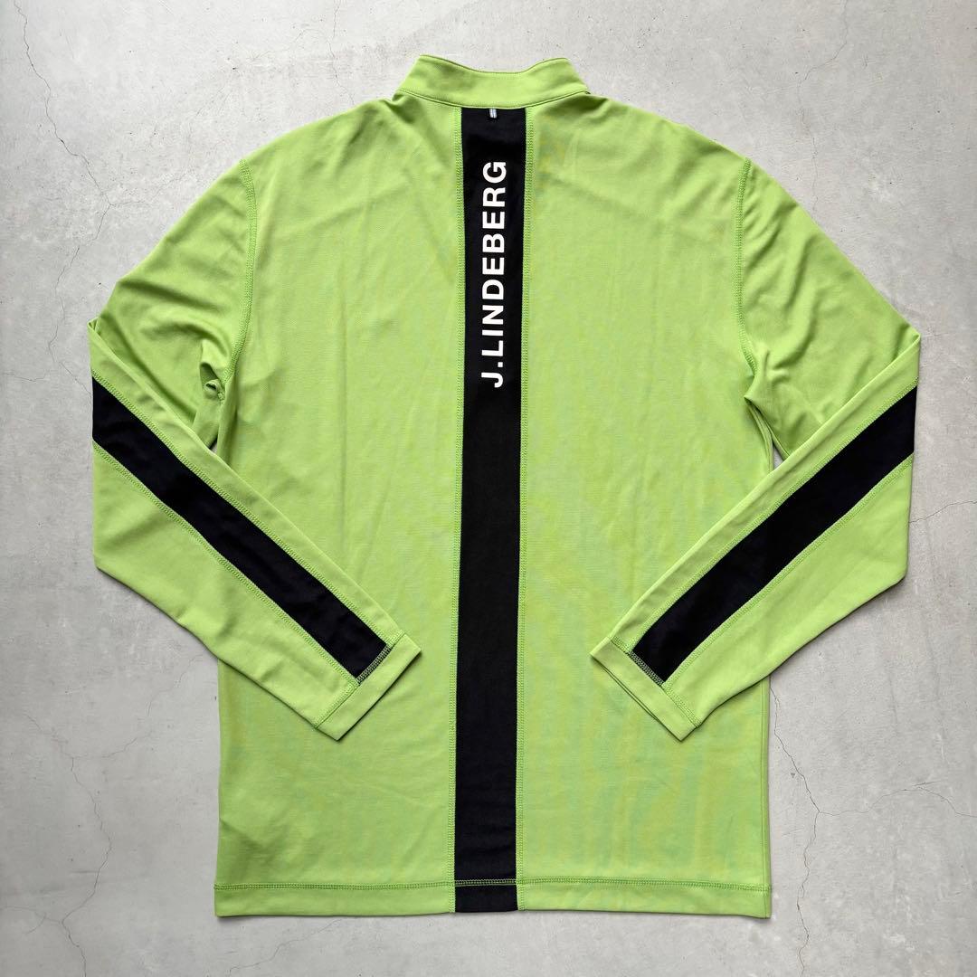 J.LINDEBERG ジェイリンドバーグ ハーフジップ長袖ハイネックシャツ M