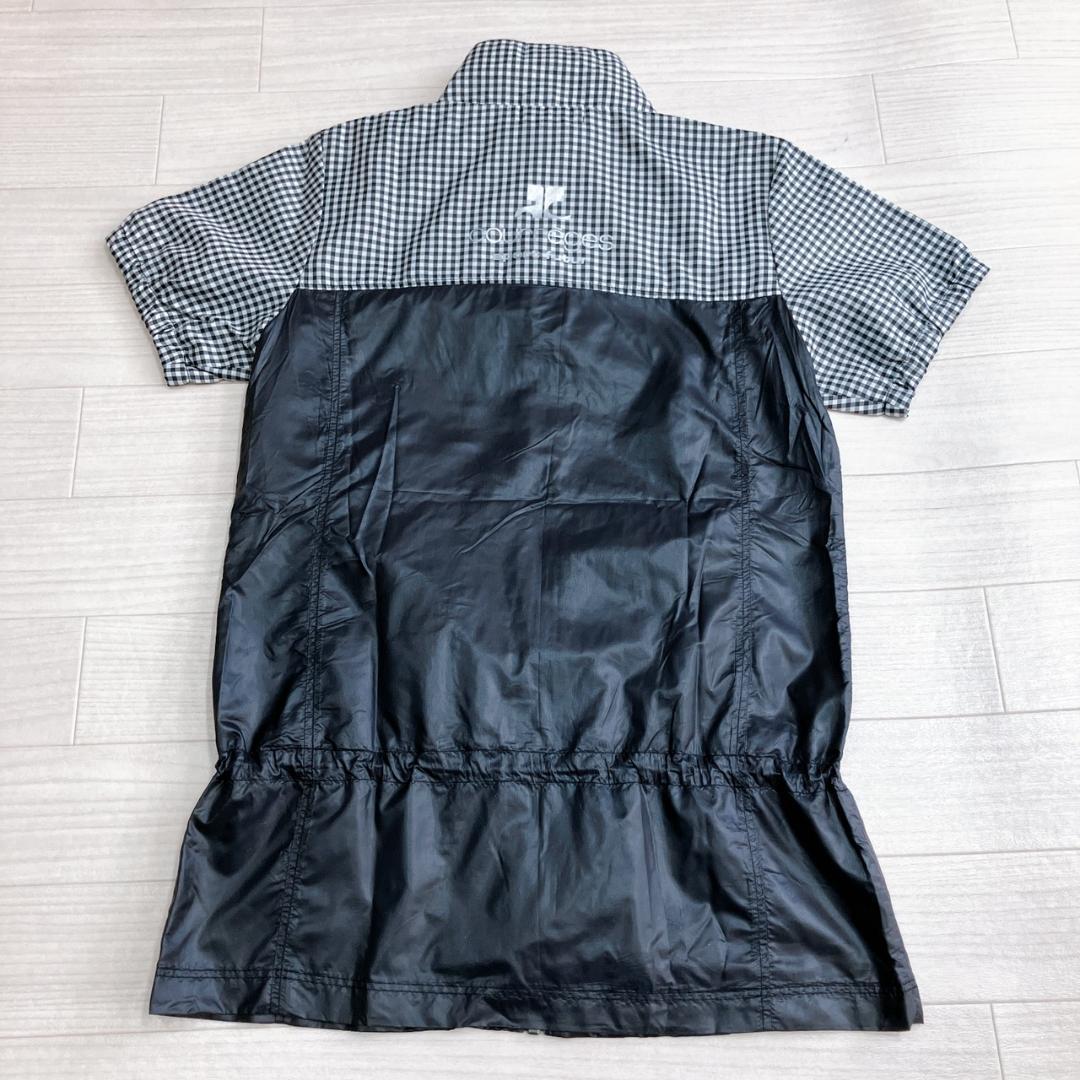 【極美品】　クレージュスポーツフューチャー　チェック柄ジップアップジャケット