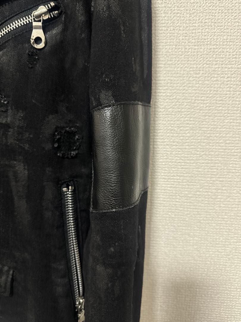 激レア　no.id デストロイライダースジャケット　コーティング