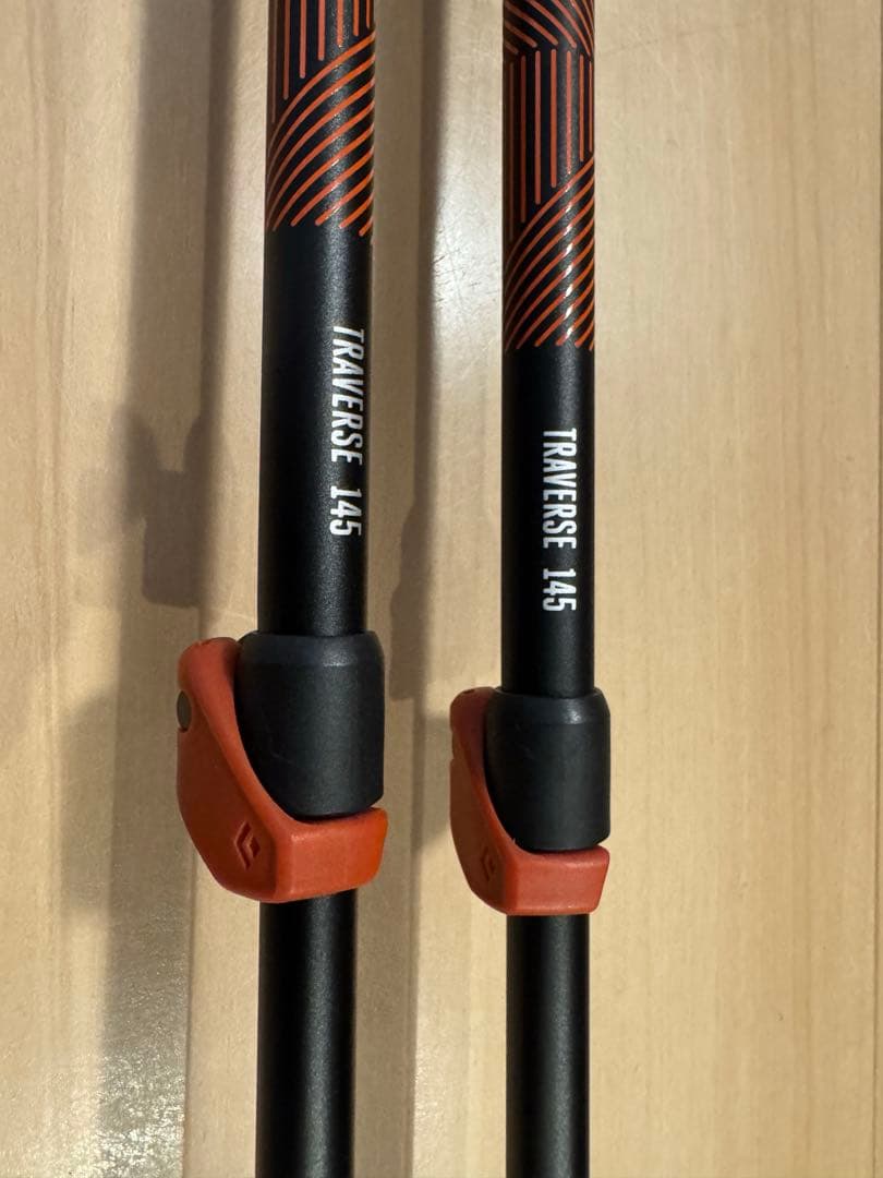 【新品】 traverse スキーポール　95-145