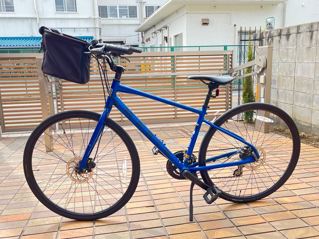 クロスバイク MARIN 青　引取限定
