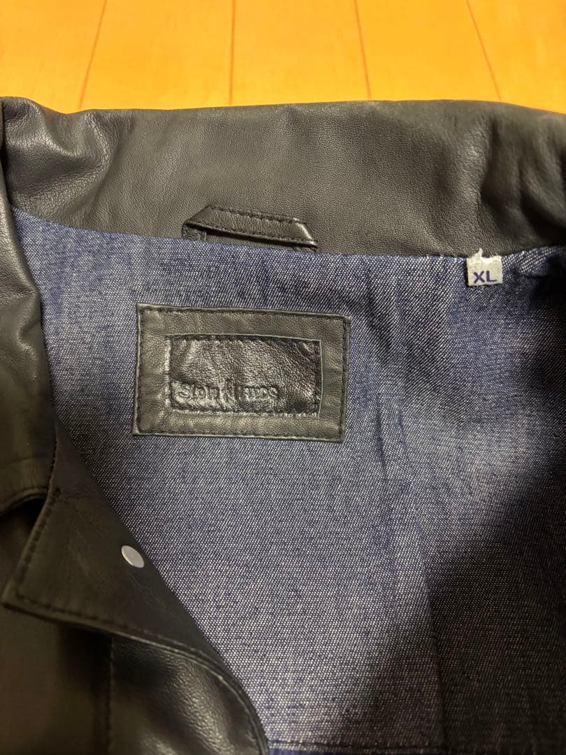 SlowHands シープレザートラッカージャケット XL ovy kaja