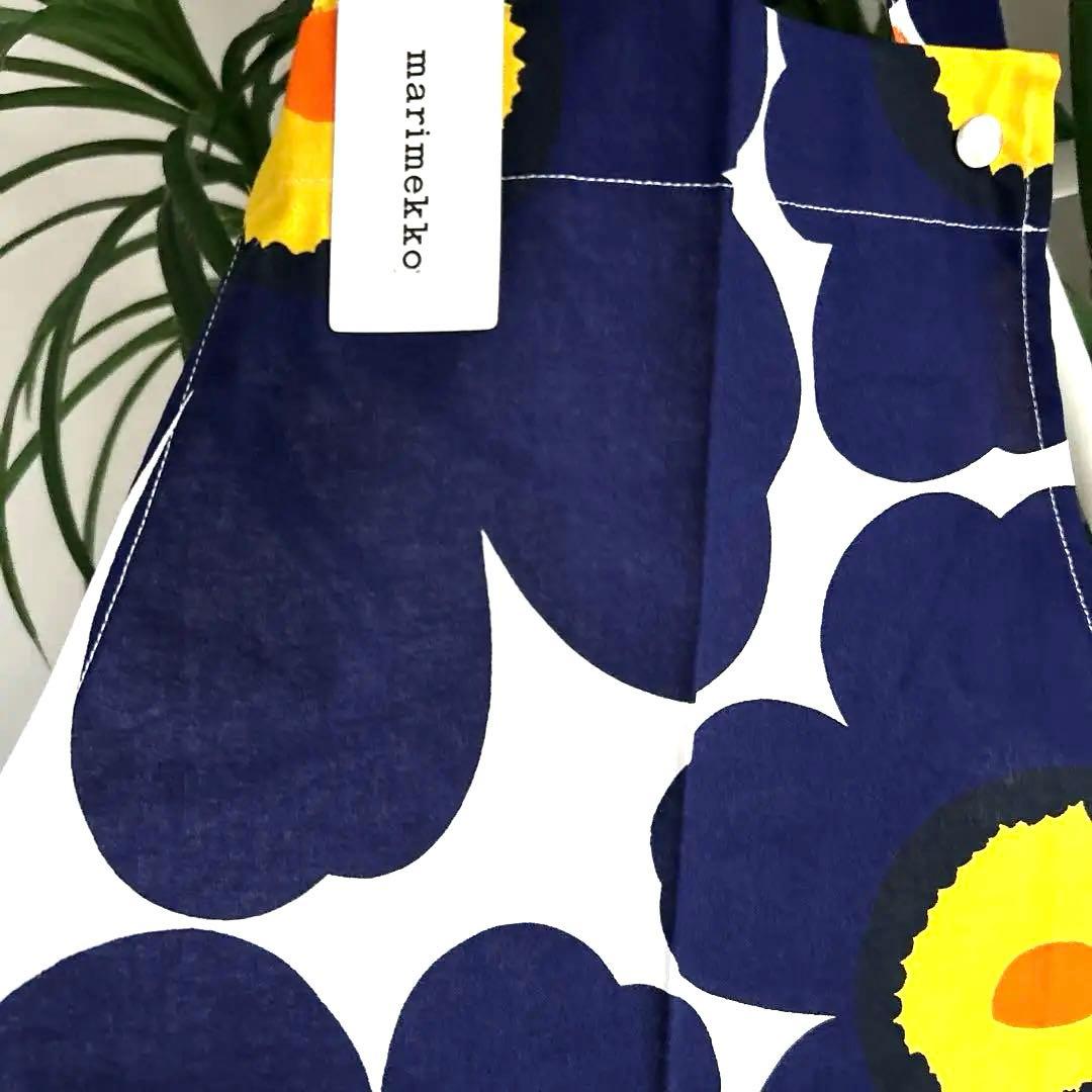 marimekko 花柄エプロン新品