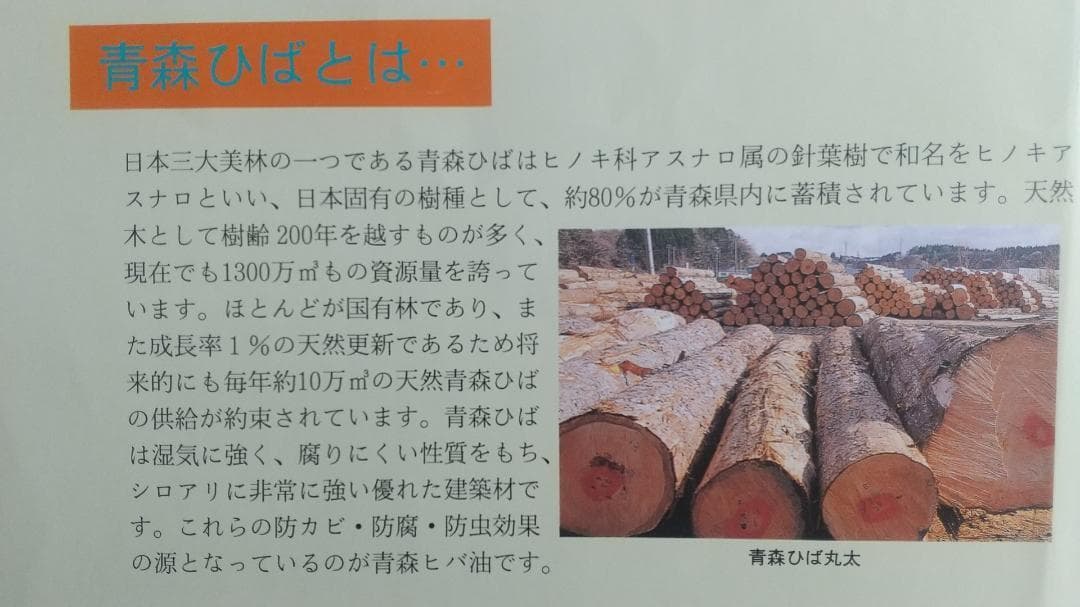 ヒノキオイル ※青森ヒバ油 (精油) 1000㎖／虫よけ・抗菌・アロマ・カビ予防