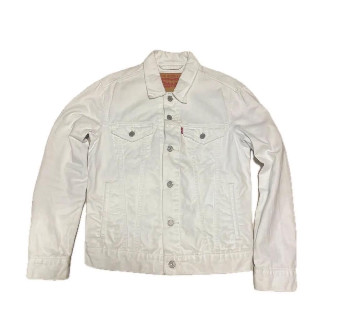 リーバイス ホワイト　デニムジャケット　swag opium archive
