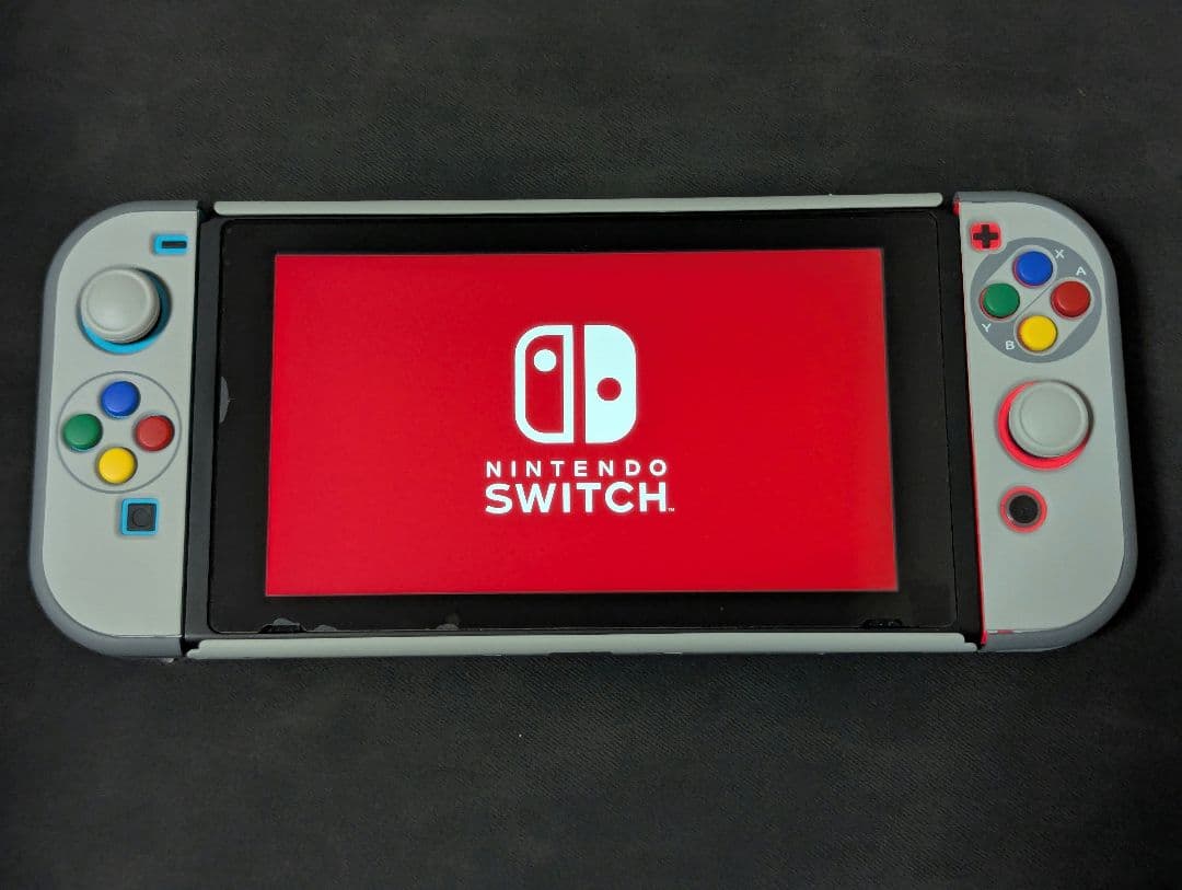 【Nintendo Switch】本体 赤/青 付属品あり スーファミ仕様