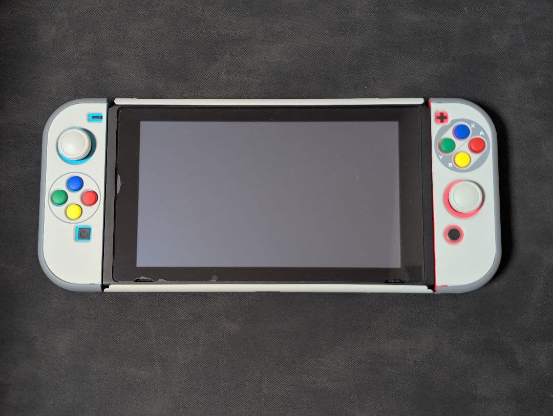 【Nintendo Switch】本体 赤/青 付属品あり スーファミ仕様