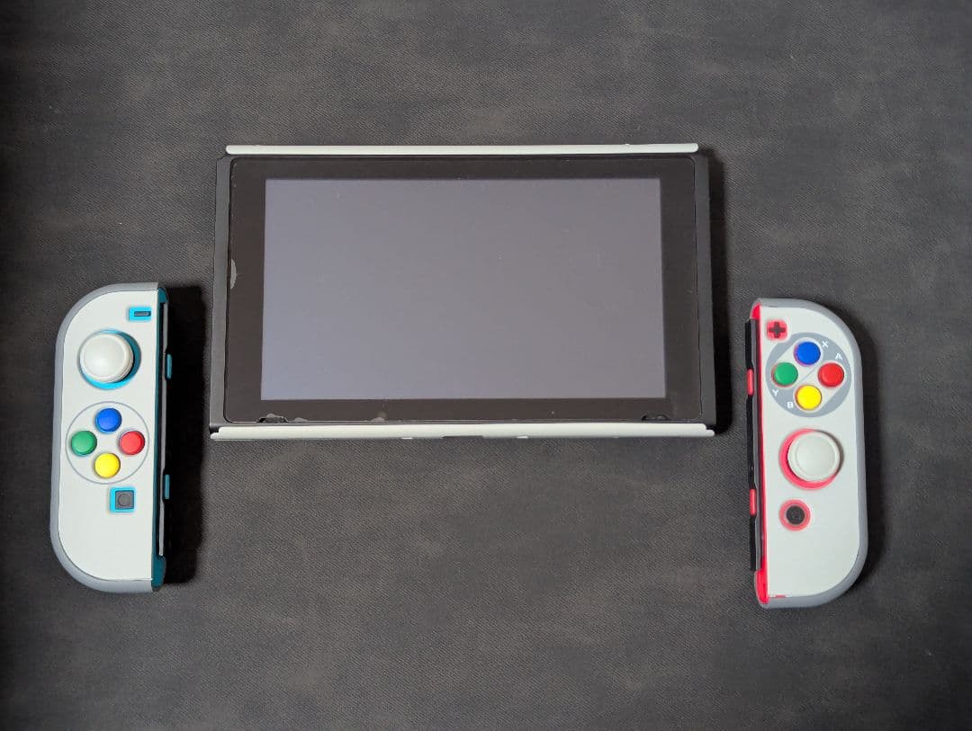【Nintendo Switch】本体 赤/青 付属品あり スーファミ仕様