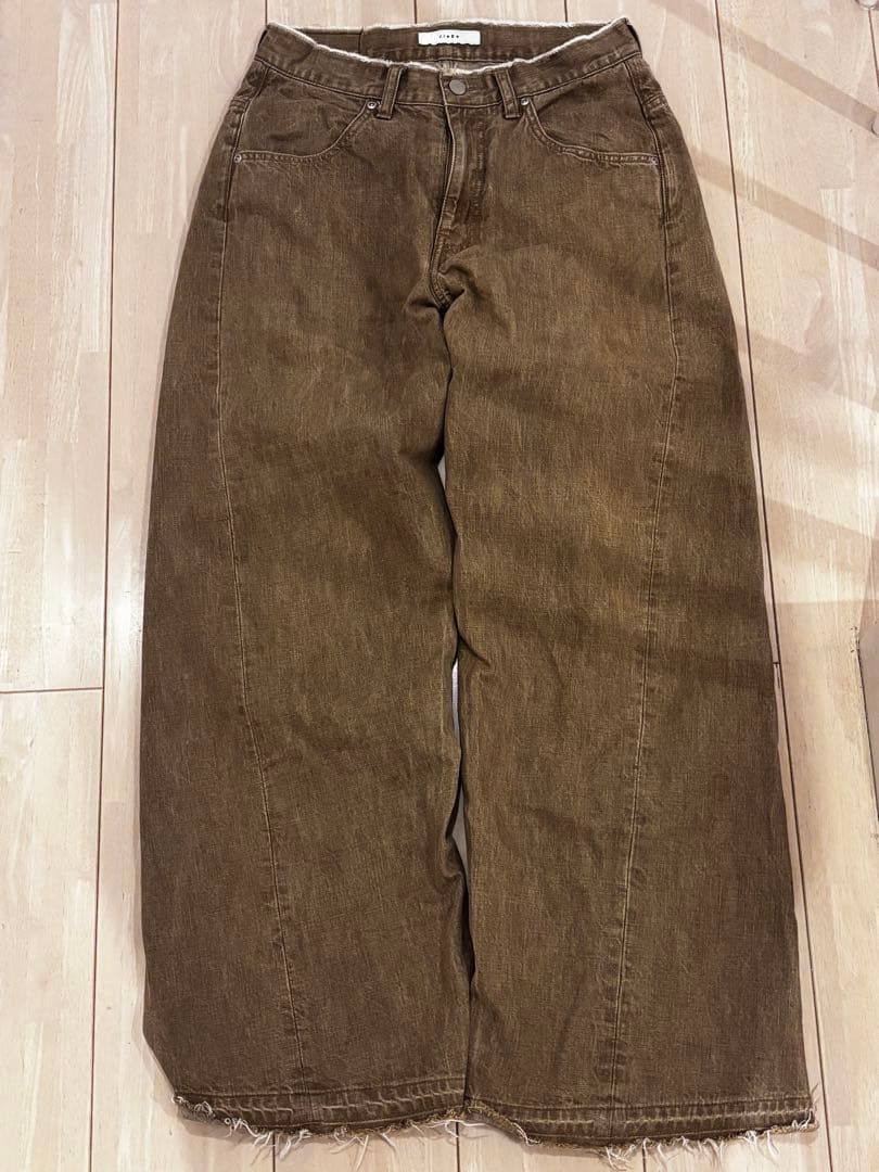パンツ jieda 3D BAGGY DENIM