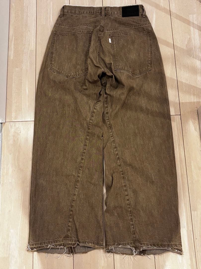 パンツ jieda 3D BAGGY DENIM