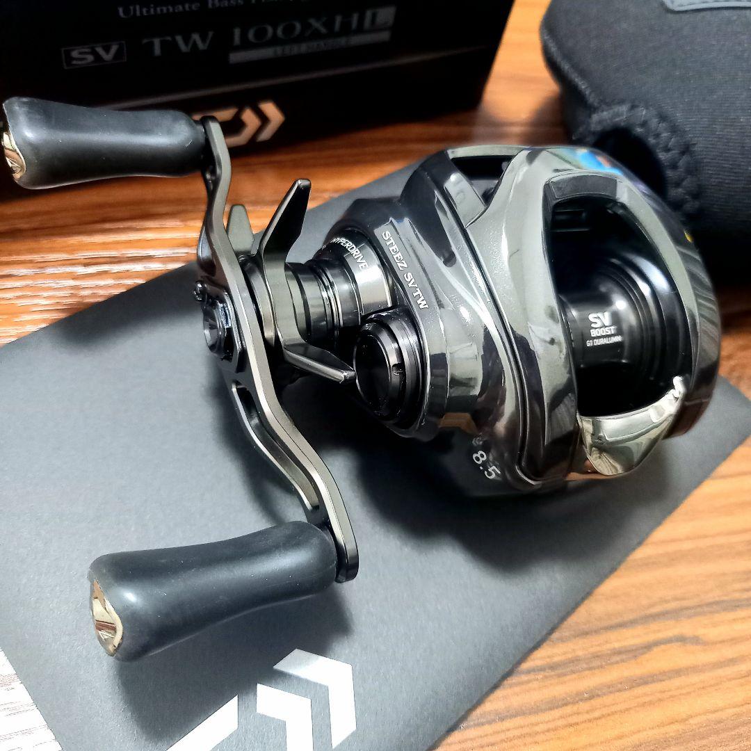 ダイワ、24スティーズ SV TW 100XHL、24STEEZ、左巻き【中古】