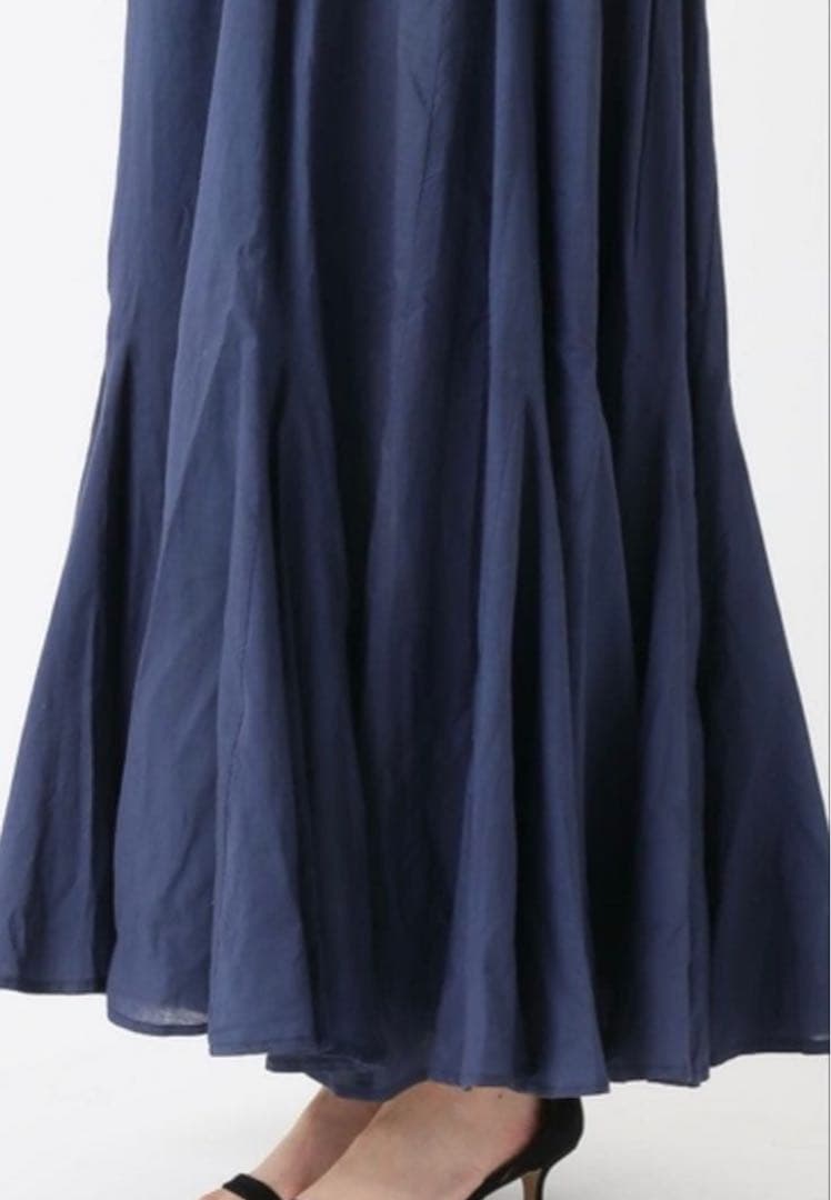 MARIHA 海の月影のドレス　ネイビー　フリーサイズ