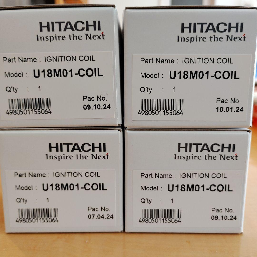 日立パロート製 イグニッションコイル U18M01-COIL 4本