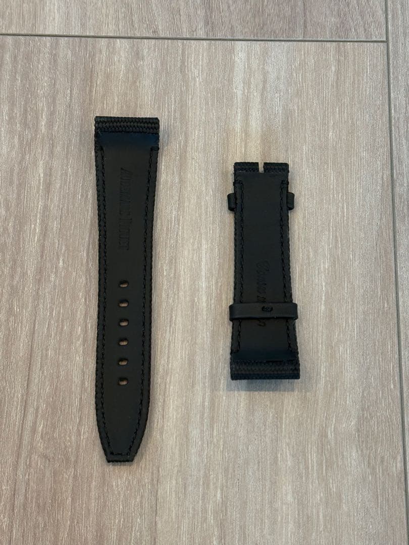 【正規品】 オーデマピゲ ブラックラバーベルト