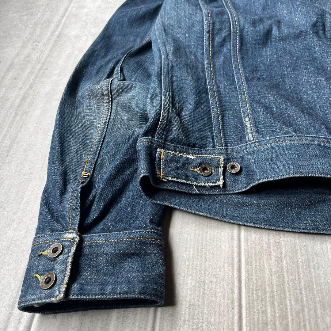 DIESEL ディーゼル デニムジャケット Gジャン ダメージ加工 短丈 M