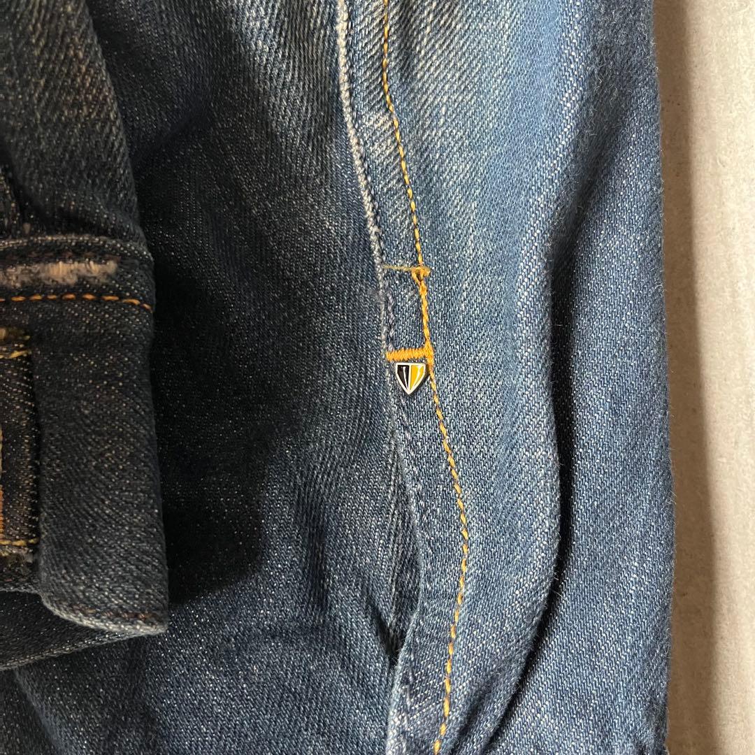 DIESEL ディーゼル デニムジャケット Gジャン ダメージ加工 短丈 M
