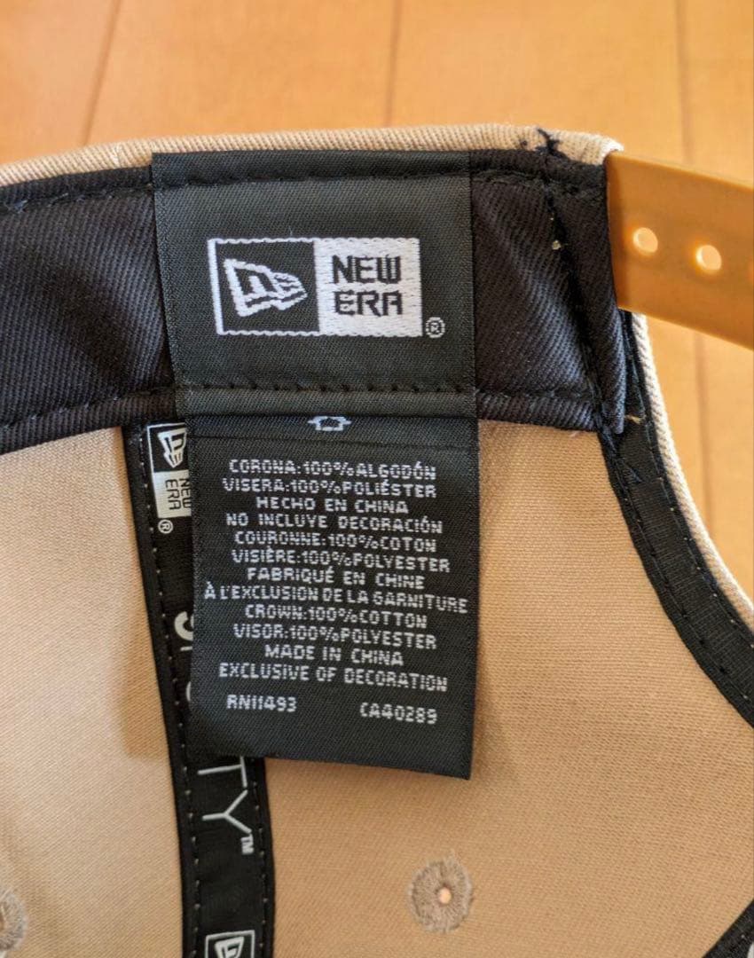 NEW ERA　ニューエラ　CAP キャップ　9FORTY　ドジャース　ベージュ