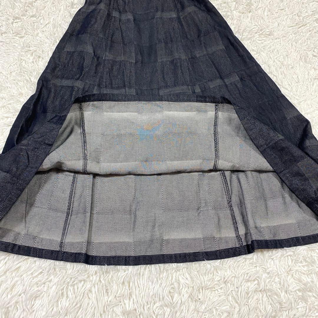 BLUE LABEL CRESTBRIDGE チェックジャカードジャンパードレス