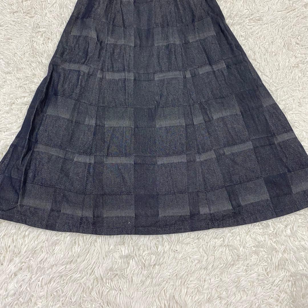 BLUE LABEL CRESTBRIDGE チェックジャカードジャンパードレス