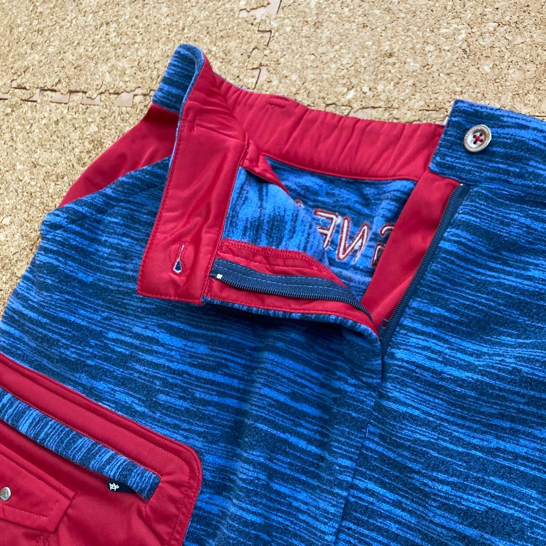 【未使用】マンシングウェア munsingwear ゴルフウェア スカートL紺