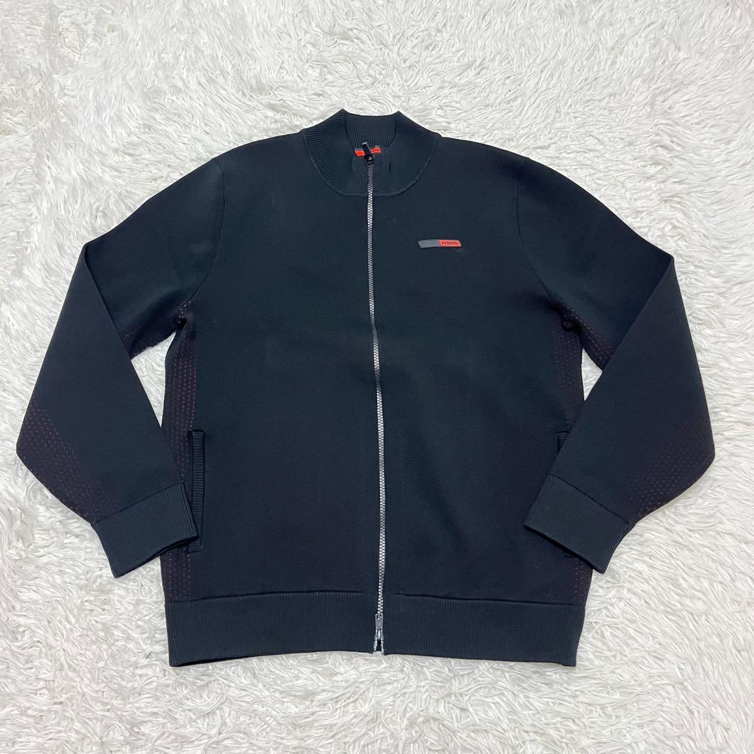 最高峰 KBS GOLF ゴルフ ニット ジップアップ ストレッチ 激レアモデル