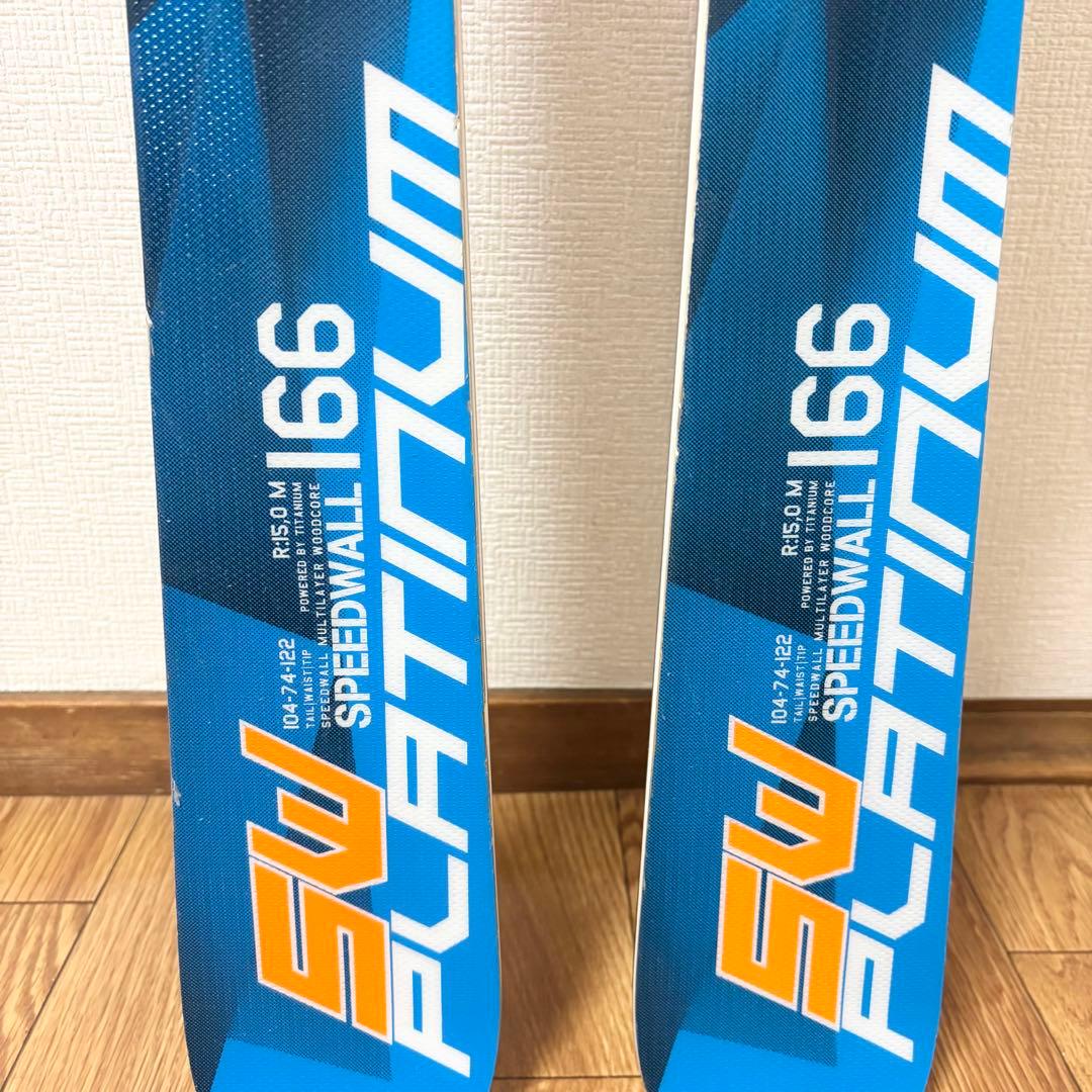 美品 VOLKL SW PLATINUM SPEEDWALL166
