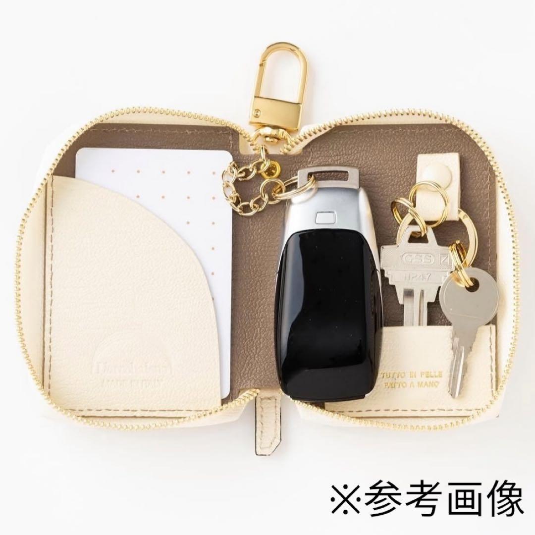 2230【新品 定価2.2万円】ラルコバレーノ★スマートWキーケース★鍵入れ★