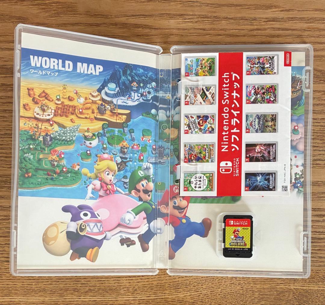 Switchソフト2個セット スーパーマリオブラザーズUデラックス　ワンダー